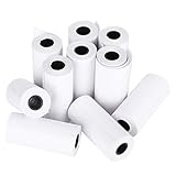 10 Rollen Thermopapier, Nachfülldruckpapier für Kinderkameras, Thermopapier bis Rollen, Taschenetikettendrucker für tragbare Studenten, Kinder-Sofortdruckkamera.