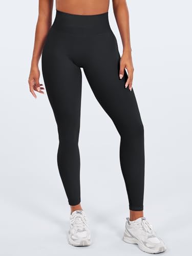 YEOREO Women Seamless Workout Leggings Gym High Waist Yoga Pants2