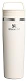 STANLEY Cafe To Go Travel Mug 20 oz | Leakproof Two-Part Drink Through Lid | Tumbler Cup for Coffee, Tea and Drinks | Insulated Stainless Steel Coffee Mug | BPA-Free | Cream Gloss