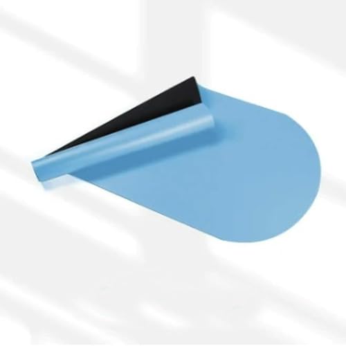 Esterilla de yoga ecológica amigable azul antideslizante curva arco 2