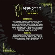 Image of MONSTER NITRO ENERGY DRINK 500ML