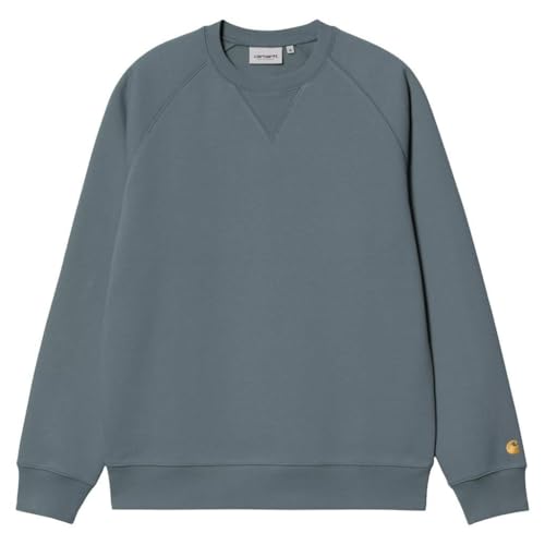 CARHARTT WIP Chase Sweatshirt Cozy Blue/Gold