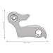 Bike Rear Derailleur Hanger, Practical and Metallic Luster, Protecting Your Bike from Damage if it Fall Off, Reducing Maintenance Cost of, Easy to Install and use, Perfectly