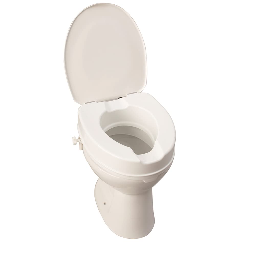 Toilettendeckel Zu Toilettensitzerhöhung Mit Armlehnen