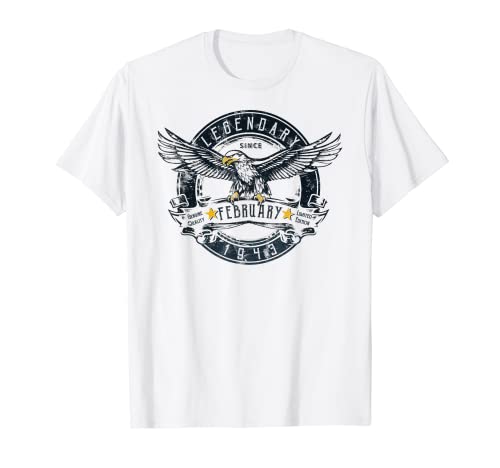 Regalos legendarios de 80 años desde febrero de 1943 80 Camiseta