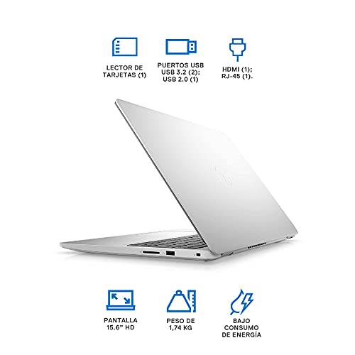 Image of Dell Inspiron 15 Business Laptop, 15.6 inch FHD Display, Intel Core i3-1215U(6-core), 32GB RAM, 1TB SSD, Intel UHD Graphics, Wi-Fi, HD Camera, Windows 11 Pro, with Fewhack Cleaning Brush