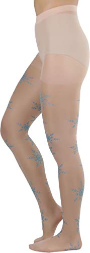 Image of ToBeInStyle Womens Fun Tights with Festive Wrap Around Designs