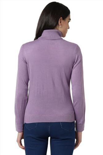 Image of Van Heusen Women's Acrylic Turtle Neck Sweater