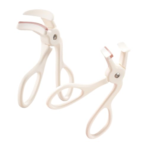 FRCOLOR 2pcs Eyelash Curlers for Women Durable Eye Lash Curling Tools Comfortable Grip Curl Stylish Design for Effortless Makeup Application