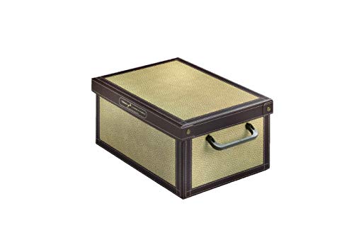 Lavatelli Baulino Tapirus, decorative storage box, cardboard storage boxes with lids, storage boxes with lids and Handles, clothes storage, toy box storage, storage baskets, teddy storage, Brown, - Cosy Home Interiors Lavatelli Baulino Tapirus, decorative storage box, cardboard storage boxes with lids, storage boxes with lids and Handles, clothes storage, toy box storage, storage baskets, teddy storage, Brown, - Image 7