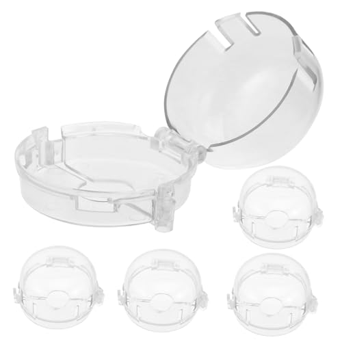 Hohopeti Stove Knob Covers Childproof Gas Cooker Protection Universal Oven Stove Knob Safety Case