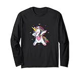 dabbing magico unicorno maglia a manica