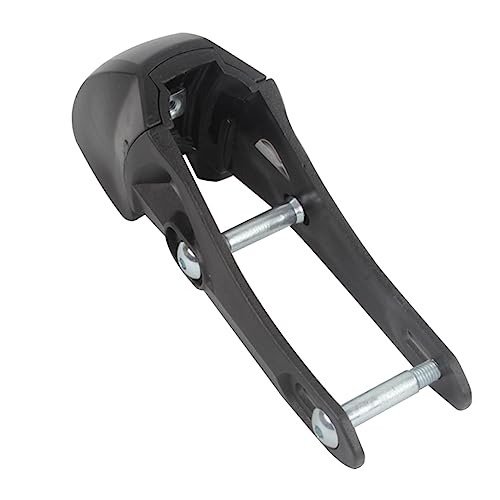 BESPORTBLE Universal Inline Skate Brake Pad - Durable Plastic Toe Stopper for Adult Roller Skates, Adjustable Bolts, Easy Installation, Black