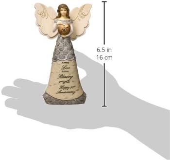 Miniatura 3 de Pavilion Gift Company Elements Angels 82421 - Figura decorativa (plateada)