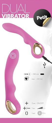 You2Toys Doppio Vibratore Piccolo Rosa/Oro - 6