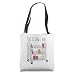 Funny Librarian This is How I Roll Library Cart Book Lover Tote Bag