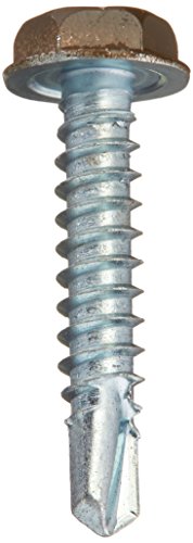 Tornillo autoperforante #10 x 1 pulgada 100 unidades miniatura 2