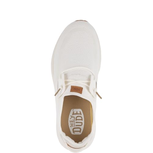 Image of HEYDUDE Men's Sirocco Neutrals Slip On Sneaker | Breathable Knit Upper