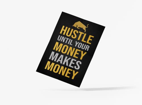 Image of Stockmarket Motivation Poster Trading For Traders Sharemarket Intraday Trading Trade Tradingsetup For Trader Forex Stock Market Stickers Pack Of 4(Multi) - Paper