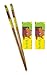 Just Funky Chainsaw Man Chopsticks - Pochita Merch, 2 Sets of 8.85 Inches Long Anime Chopsticks