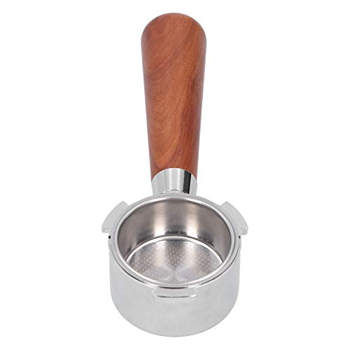 Portafiltro de acero inoxidable, reemplaza en cualquier momento Portafiltro MANGO DESMONTABLE Fácil de usar para… - Imagen 4