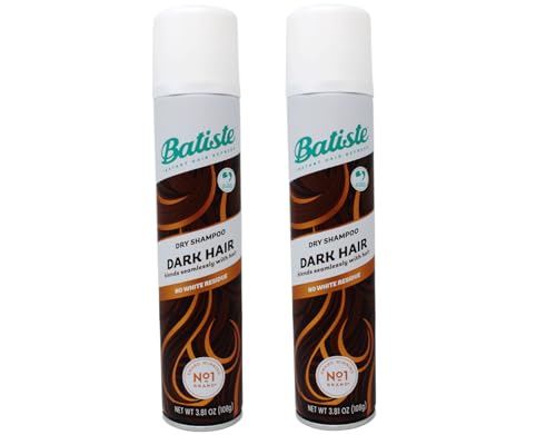 Batiste Dry Shampoo for Dark Hair, 3.81 oz, (Pack of 2)