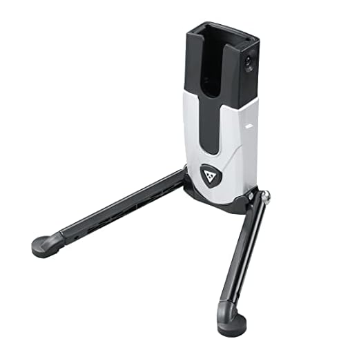 Topeak FlashStand Fat MTB - Portaoggetti, Argento/Nero