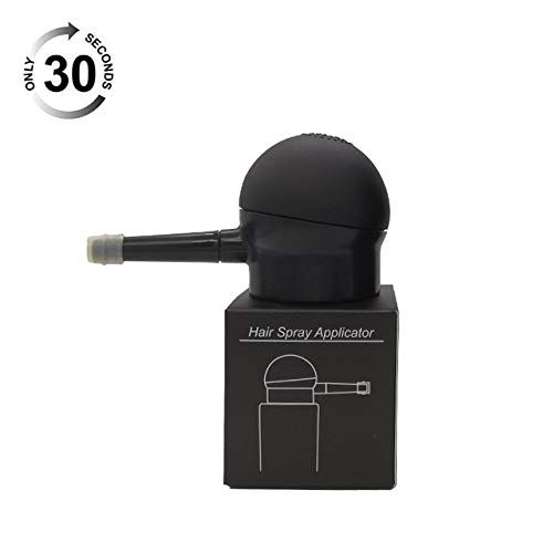 Shreeyas hair building fibers powder pump to fix with hair fibers on