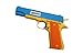 ZAHAR Toys - Realistic Size Toy Gun - Colt 1911-10 Colorful Soft Bullets - Ejecting Magazine - Slide Action Barrel – Training, Cosplay, Play – Toy Guns M1911 - Pistol with Soft Bullets