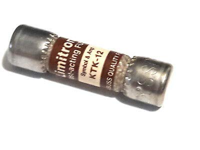 Cooper Bussmann Buss Fuses KTK-12 12amp Pack of 10