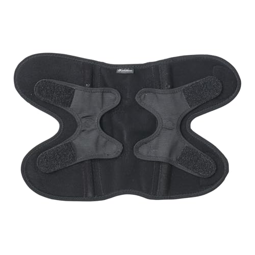 ファイテン(phiten) 膝サポーター ナノメタックス ひざ用 フィットタイプ 強力固定 前開きタイプ 着脱式補助ベルト&ステー 横ブレ抑制 関節サポート 保温 伸縮素材 スポーツ・日常兼用 男女兼用 M 日本製 国内生産