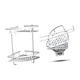 Photo Gallery healifty mensola angolare da parete alluminio opaco ripiano portaoggetti per doccia organizer design per drenaggio e Photo Gallery healifty mensola angolare da parete alluminio opaco ripiano portaoggetti per doccia organizer design per drenaggio e