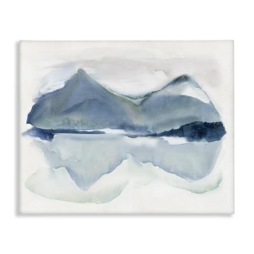 Stupell Industries 'Iceberg Mountain Water Glacier Reflection'| Canvas Art