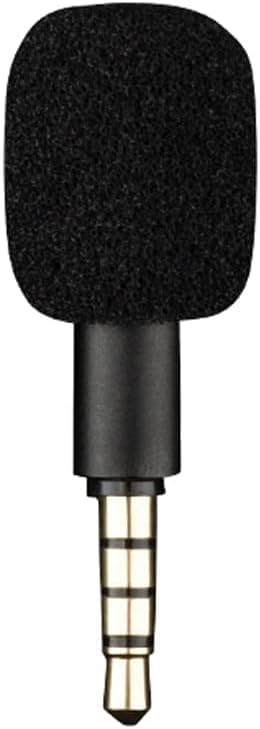 Black 4 Pole Mini Portable Microphone Jack 3.5mm Aux 4 Pole/ 3 Pole Karaoke Mic for Recorder Mobile Phone Smart Phone Computer Laptop Condenser Microphones Microphones Accessories