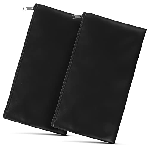 DOITOOL 2pcs Cash Wallet Money Holder Bag Pouches for Purse Wallet for Women Men Money Holder