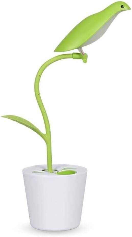 Desk Lamp Reading Light Desk Light Reading Lamp Bird Shape Desk Lamp LED Table Lamp, USB Can Be Charged Eye Protection Learn Small Lamp Read Energy Saving Lamp Office Lamp Study Lamp (Color : Blue)