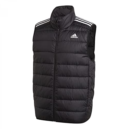 adidas Herren Essentials Light Down Vest, Black, M
