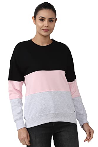 Image of Van Heusen Women Poly Cotton Crew Neck Sweatshirt