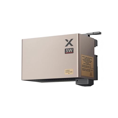 xTool 5W IR Laser Module for P3, 5W IR Laser Engraver Head for Jewelry and Metal, Professional Laser Module for Metal, Plastic, Acrylic Engraving