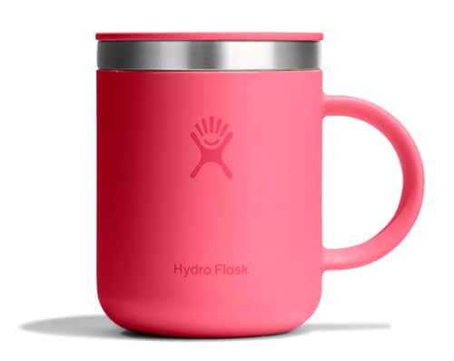 Hydro Flask Kaffeebecher, isolierter Edelstahl, auslaufsicher, 340 ml, Popstar Pink – Ansicht 1