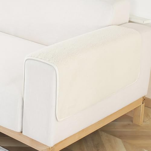 IMSGVIFO Samt Sofabezug 1 2 3 4 Sitzer, L Form Sofaüberwurfe, Ecksofa Sofa überzug Pets Dog Couch überzug Anti-rutsch Sofaschutz, Ultra Weicher Sofaschoner