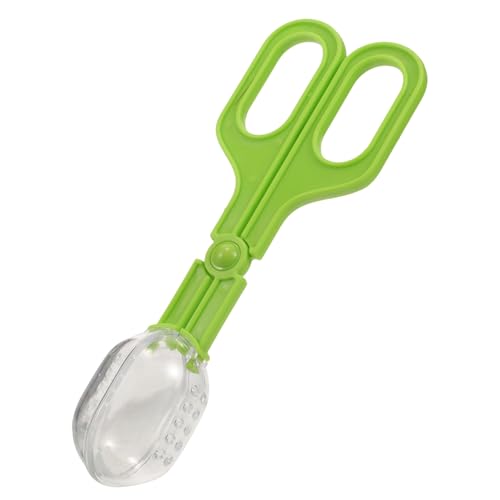 BESPORTBLE 水槽や爬虫類ケージの清掃 給餌に使える多機能プラスチックツール 耐久性のある再利用可能なデザイン 再利用可能な捕獲スコップ