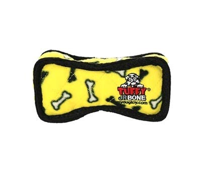 Tuffy's (タフィーズ) 丈夫な犬用 おもちゃ ぬいぐるみ ジュニアボーン2 (イエロー)