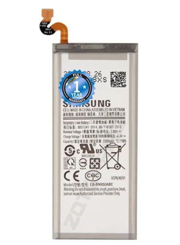 Image of Original EB-BN950ABE Battery for Samsung Galaxy Note 8 SM-N9500 SM-N950U, SM-N950F Battery with 1 Year Warranty**** (R201)