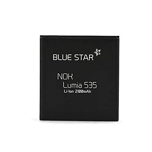 Bluestar Remplacement de Batterie Compatible avec Nokia Lumia 535/535 Double Sim 2100 Mah Échange Batterie Bl-L4a Rm-1090