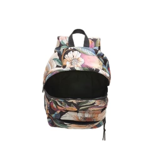 Mochila Farm Xodó Romance em Flor Marrom