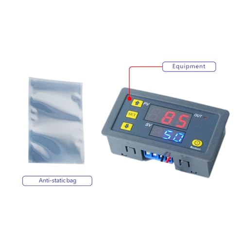 Relais temporisé numérique LED AC 110V 220V interrupteur de commande