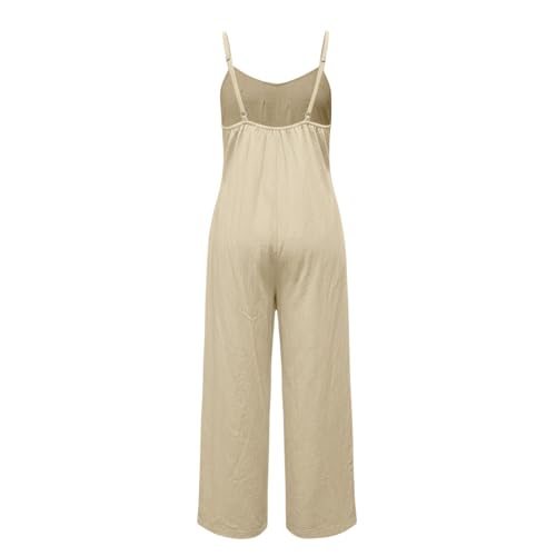 Mono de verano para mujer largo y cómodo con diseño transpirable sin espalda azul 6