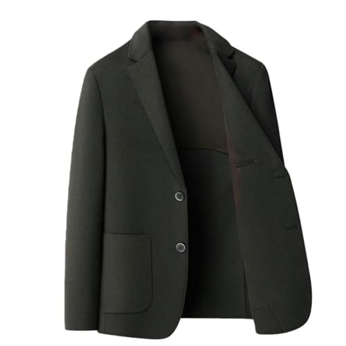 Blazer court pour homme manteau léger en laine mi-saison élégant