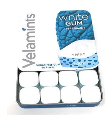 Velamints Chicle Menta Sin Azúcar, Pack de 4 Lata miniatura 2